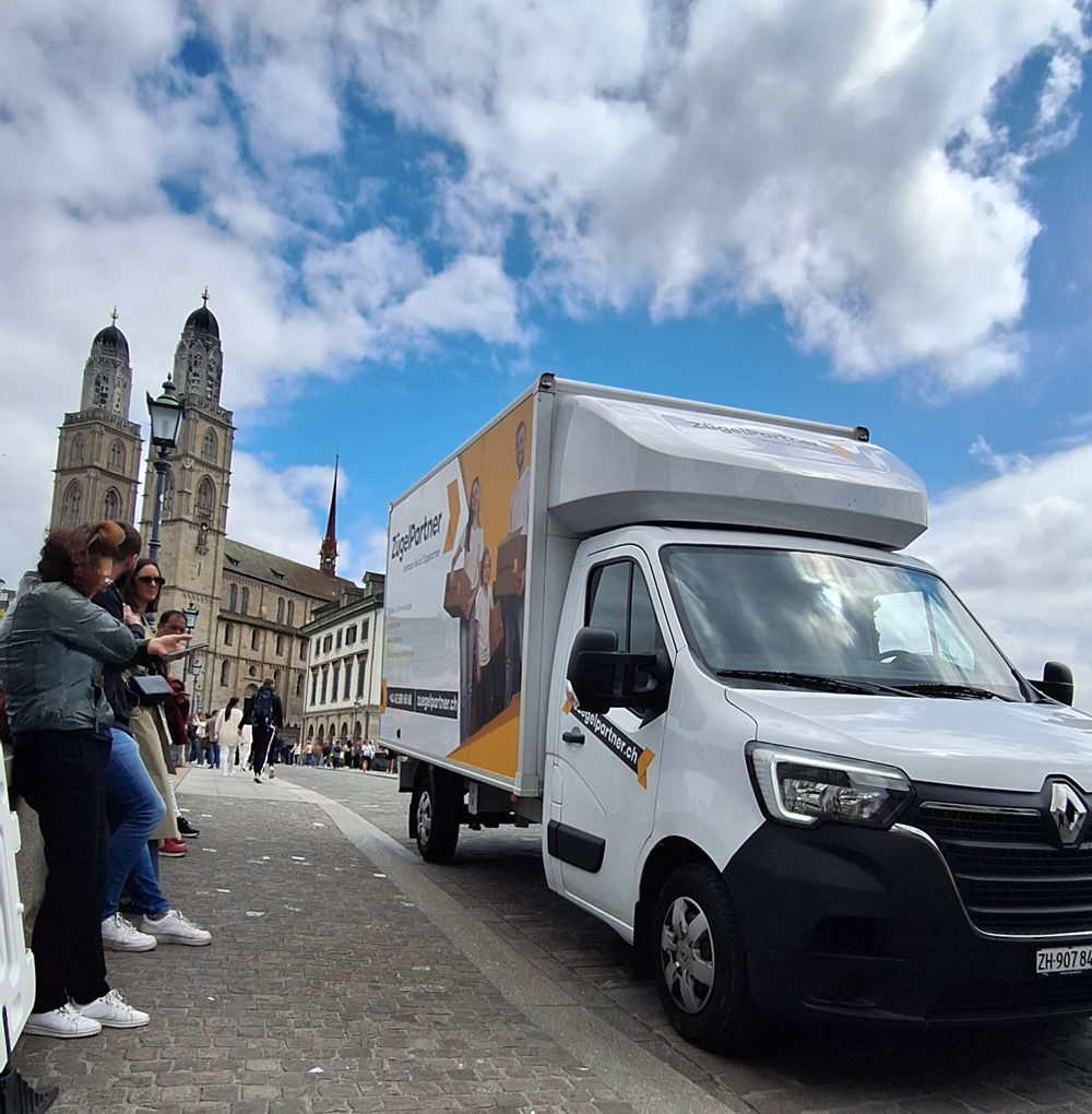 Sichere Möbellager zur Miete bei der ZügelPartner GmbH – ideale Lösung für Zwischenlagerungen