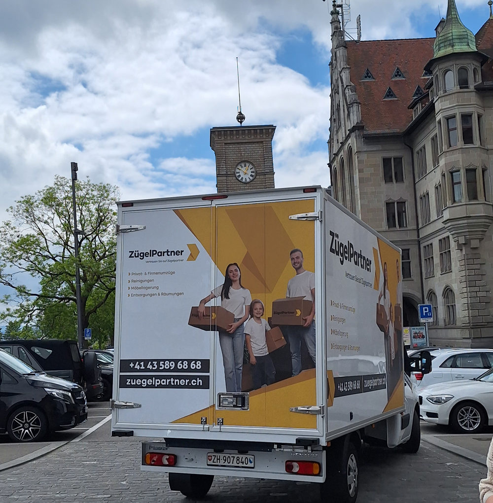 Zügelfirma in St. Gallen