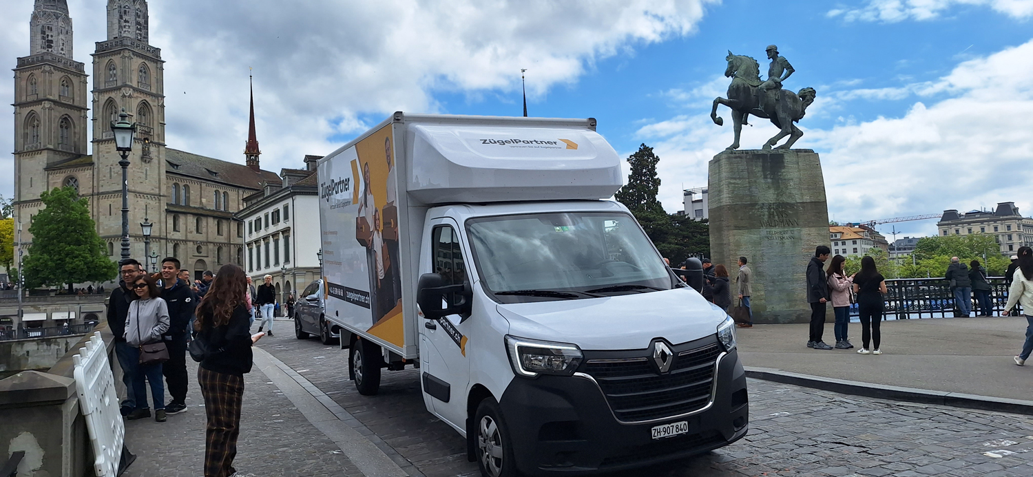 Fachgerechter Umzugsservice in St. Gallen – ZügelPartner GmbH unterstützt beim Umzug