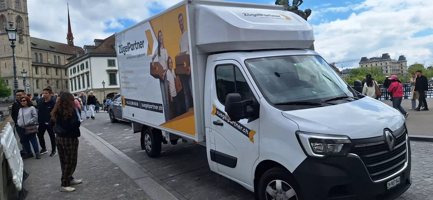 Sicherer Transport Ihrer Möbel beim Privatumzug durch ZügelPartner