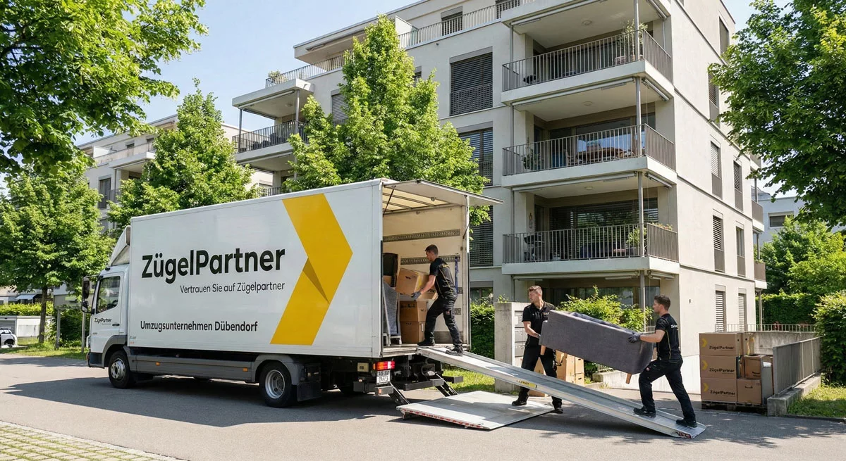 Professionelles Zügelunternehmen Dübendorf im Einsatz Professionelles Zügelunternehmen Dübendorf im Einsatz