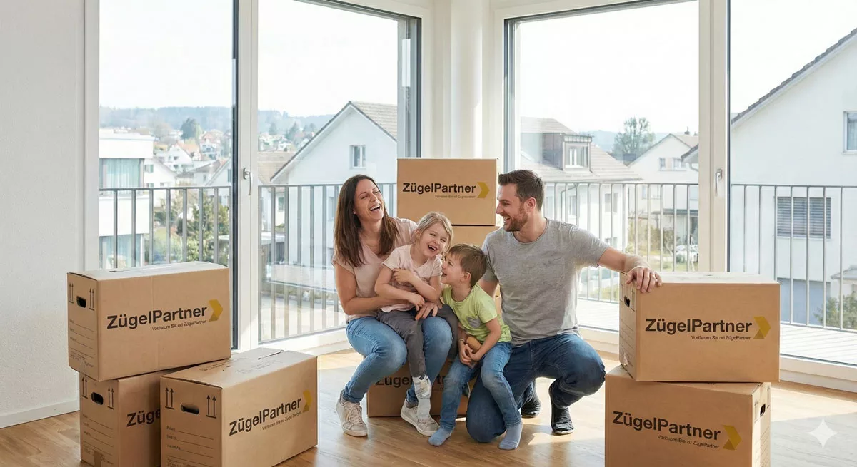 Stressfreier Privatumzug in Dübendorf mit ZuegelPartner Stressfreier Privatumzug in Dübendorf mit ZuegelPartner